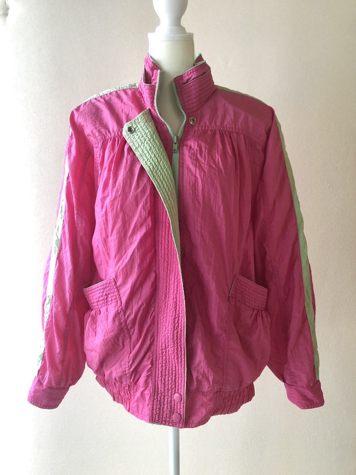 Vintage 80s Womens Track Jacket | by Fleet Street… - image 3