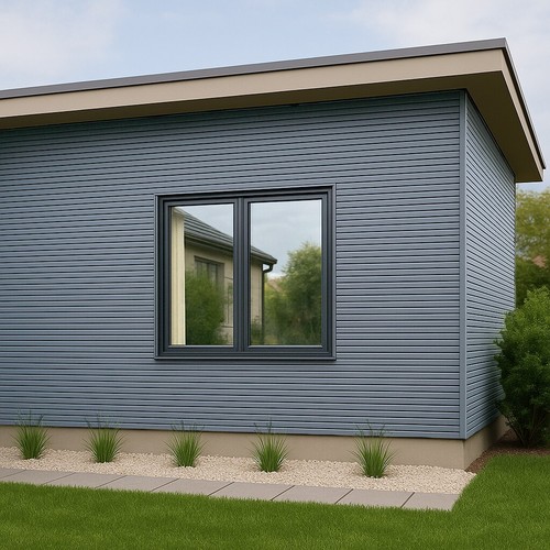 WPC Composite Cladding Co Extrusion Wall Slatted Board Woodgrain 4 x 2.5m Long - Picture 6 of 37