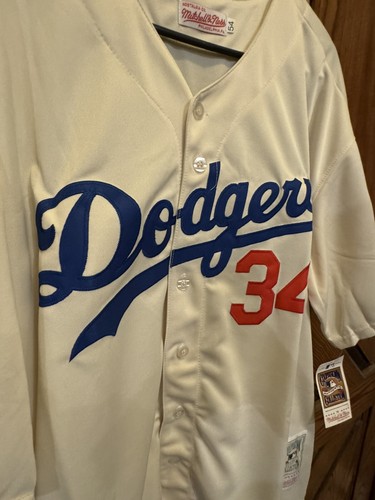 Fernando Valenzuela #34 LA Dodgers Mitchell & Ness Jersey Size 54,W/stitch Issue - Picture 3 of 10