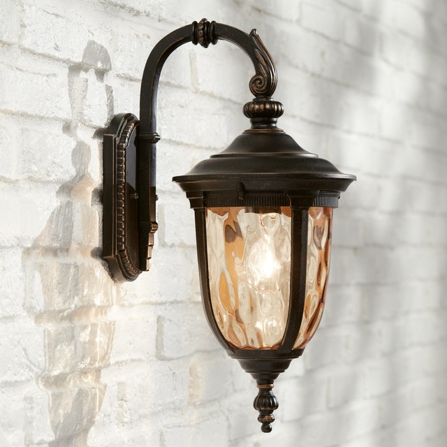 John Timberland Outdoor Wall Light Fixture Bronze 16 1 2 Sconce House Deck For John Timberland Outdoor Wall Light, John Timberland Outdoor Lighting