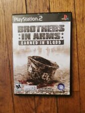 Brothers in Arms Earned in Blood PS2 PlayStation 2 - Complete