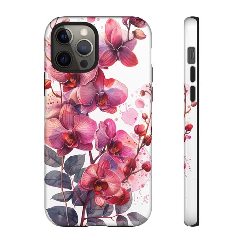 Pink Orchid Blossom Flower Phone Case for iPhone, Samsung Galaxy, Pixel - 第 69/139 張圖片