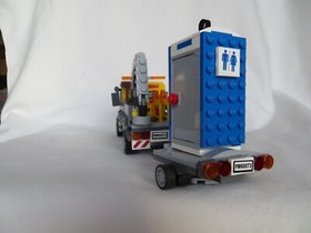LEGO 60073 Service Truck City Porta Potty Portable Toilet Construction 2015