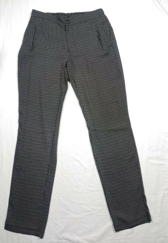 Covington Pants Womens Small Black Straight Elastic Waist Pockets Chinos Dress - Picture 7 of 12