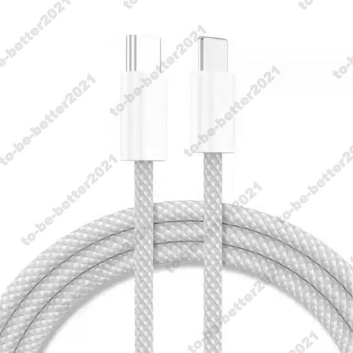 60W USB C vers USB C câble de charge type C rapide pour iPhone Samsung Xiaomi - Photo 14 sur 18