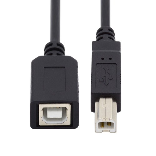 Chenyang USB 2.0 B Type Male to Female Extension Cable 20cm for Printer Scanner - Picture 8 of 12