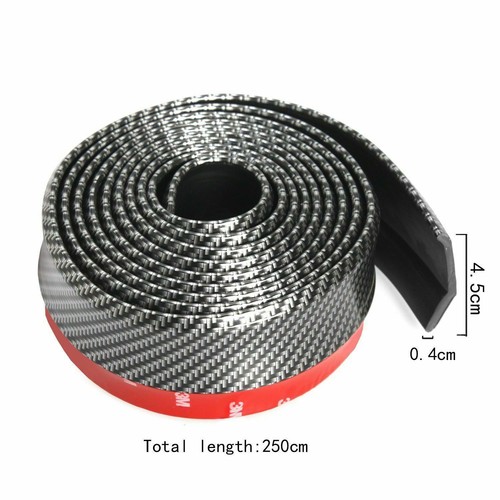 KOHLENSTOFFFASERSTIL 2,5 M STOßSTANGE SEITENROCK LIPPENSCHUTZ SCHUTZ SPLITTER - UNI01 - Bild 2 von 6