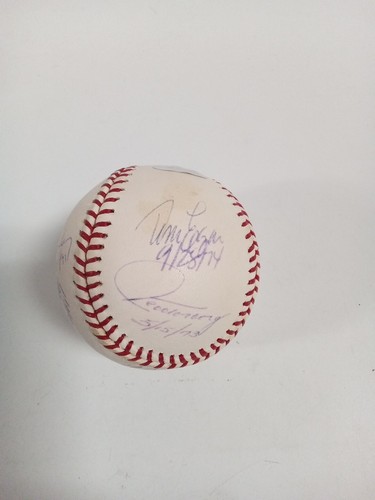 Nolan Ryan No Hitter Battery Mates mehrfach signierter Rawlings Baseball + 7 JSA BB # - Bild 7 von 8