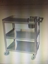 HEAVY DUTY STAINLESS STEEL KNOCKDOWN CART