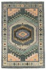 6x9 ft Gray Hand made Traditional Living Area Rugs, Oriental Floor Carpet