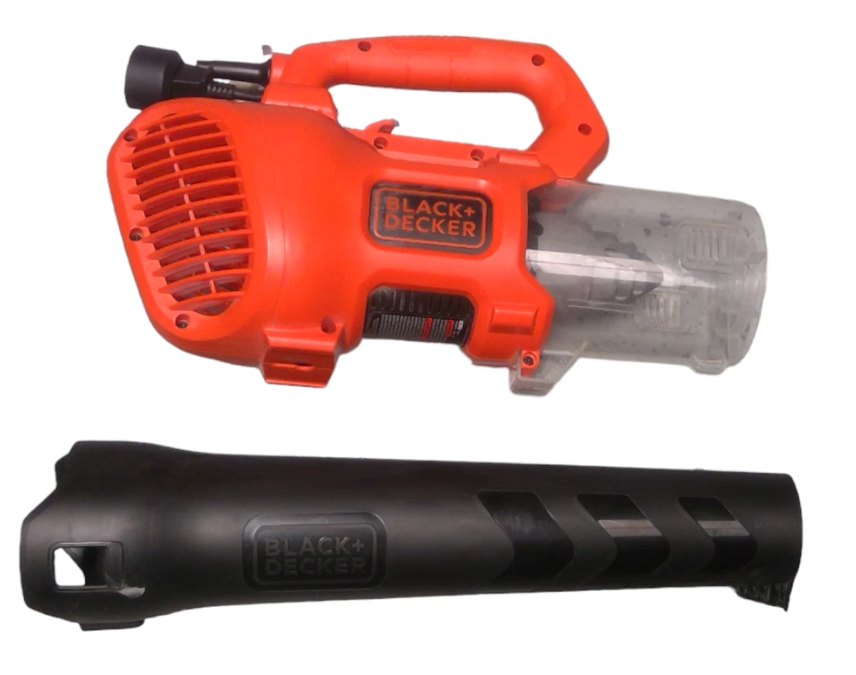 BLACK+DECKER 450-CFM 140-MPH Corded Electric Handheld Leaf Blower in the Leaf  Blowers department at