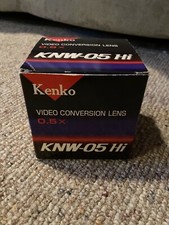 Kenko KNW-05 Hi 0.5x Video Conversion Lens Fit Lens Front 52mm made in Japan