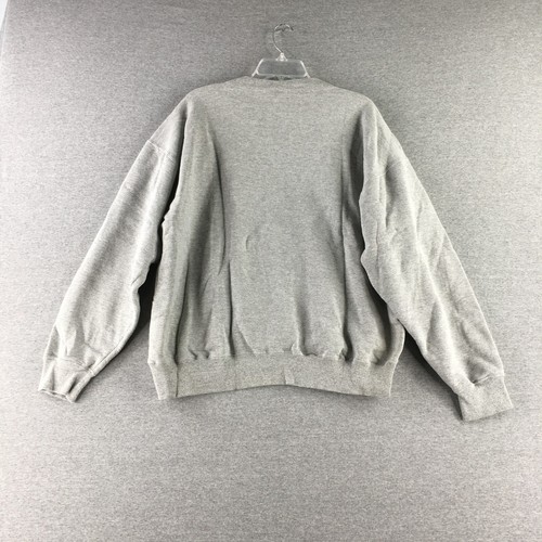 Vintage AOL Sweater Mens XL Shop Direct Crew Neck Pullover Grey * - Bild 8 von 9