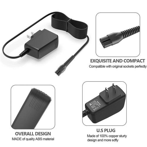 Adapter Only fits 9649 Hair Clipper Charger For Wahl Color Pro Cordless Trimmer - Bild 10 von 14