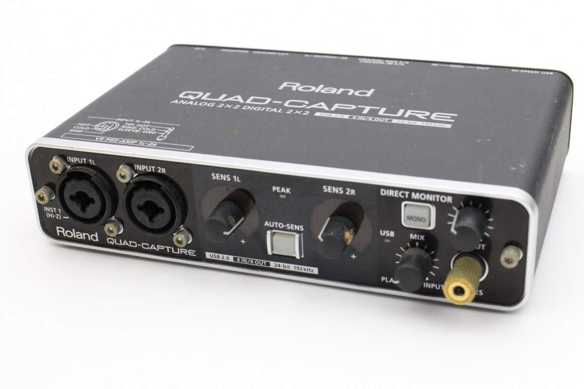 Roland QUAD-CAPTURE UA-55 Audio Interface Used Japan | eBay