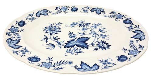 Johnson Brothers - Windsor Ware - MALVERN BLUE - 16" Oval Platter - England - A - 第 3/7 張圖片