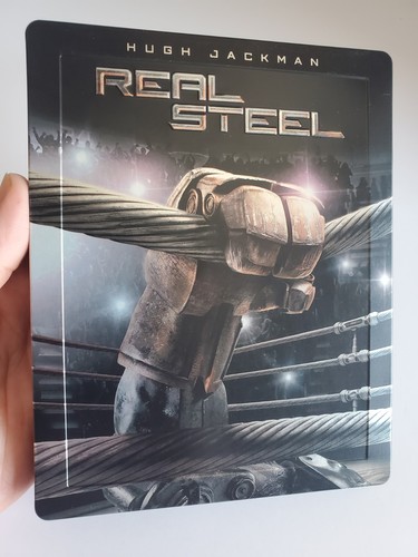 Real Steel Bluray Steelbook - Region Free - Deutscher Import