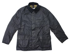 BARBOUR Ashby Waxed Jacket in Navy