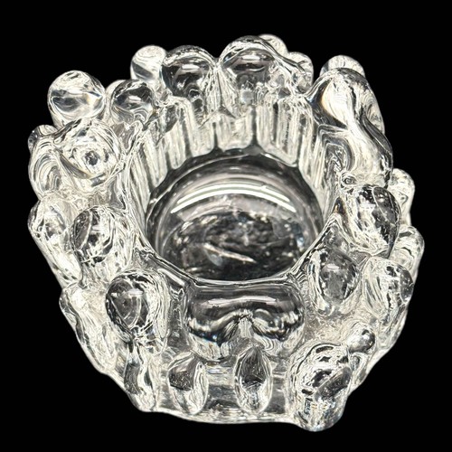 Kosta Boda POLAR ICE Goran Warff KRISTALL Kunst schwedisches Glas VOTIVHALTER - Bild 7 von 7