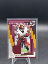 2025 Score - Zoned in Brian Robinson Jr. #ZON-BRJ Jerseys (MEM)