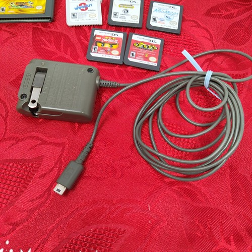 Nintendo DS Lite with AC Charger USG-001 Silver - GOOD CONDITION 13 Games Tested - Picture 18 of 18