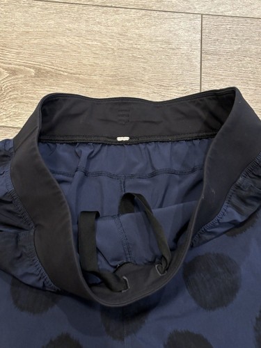 Lululemon Mens Pace Breaker Shorts 10” Linerless Dot All Over Pattern Large Blue - Picture 2 of 7