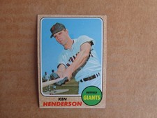 1968 TOPPS BASEBALL CARD SINGLES #286-598 COMPLETE YOUR SET U-PICK UPDATED 10/9