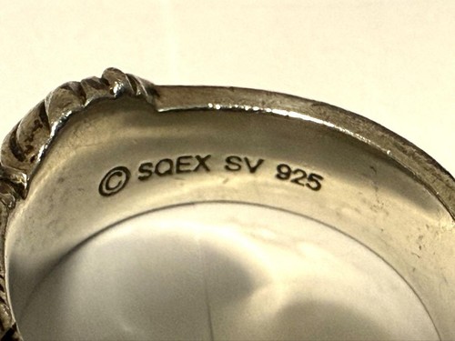 Final Fantasy VIII 925 Silber Ring Squall Löwenflügel Design mit Original Box - Bild 6 von 12