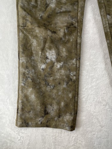 Pantaloni MNML adulti 30x32 mimetici larghi bicolore scamosciati tasca cargo nuovi senza etichette $78 - Foto 7 di 17