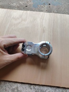 Chromag Ranger V2 Stem Silver 50mm Length 31.8mm Bar Clamp