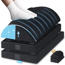 Foot Rest for Under Desk at Work XXL(20in) with 3 Adjustable Heights，Foot Sto...
