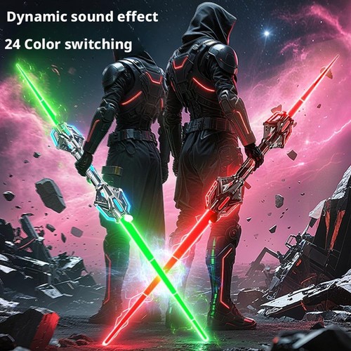 Light up Sword Saber, 2026 New 24 Colors Retractable Lightsaber Christmas Gifts - Picture 2 of 15