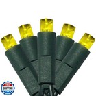 UL Listed 50 Count 5MM Wide Angle Led Christmas Lights Set,Outdoo