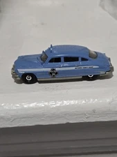 1951 51 HUDSON HORNET 4 FOUR DOOR COUNTY POLICE CAR 1/64 SCALE DIECAST MODEL CAR