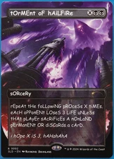 Torment of Hailfire (Secret Lair Promo) MINT MTG MAGIC CARD (508250) ABUGames