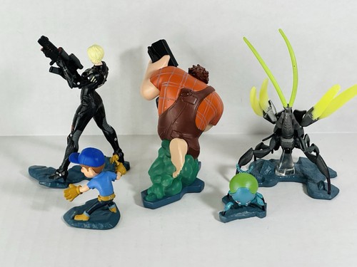 Wreck-It-Ralph Hero’s Duty Figurine Playset Complete Lot Of 5 PVC Figures - Picture 4 of 6