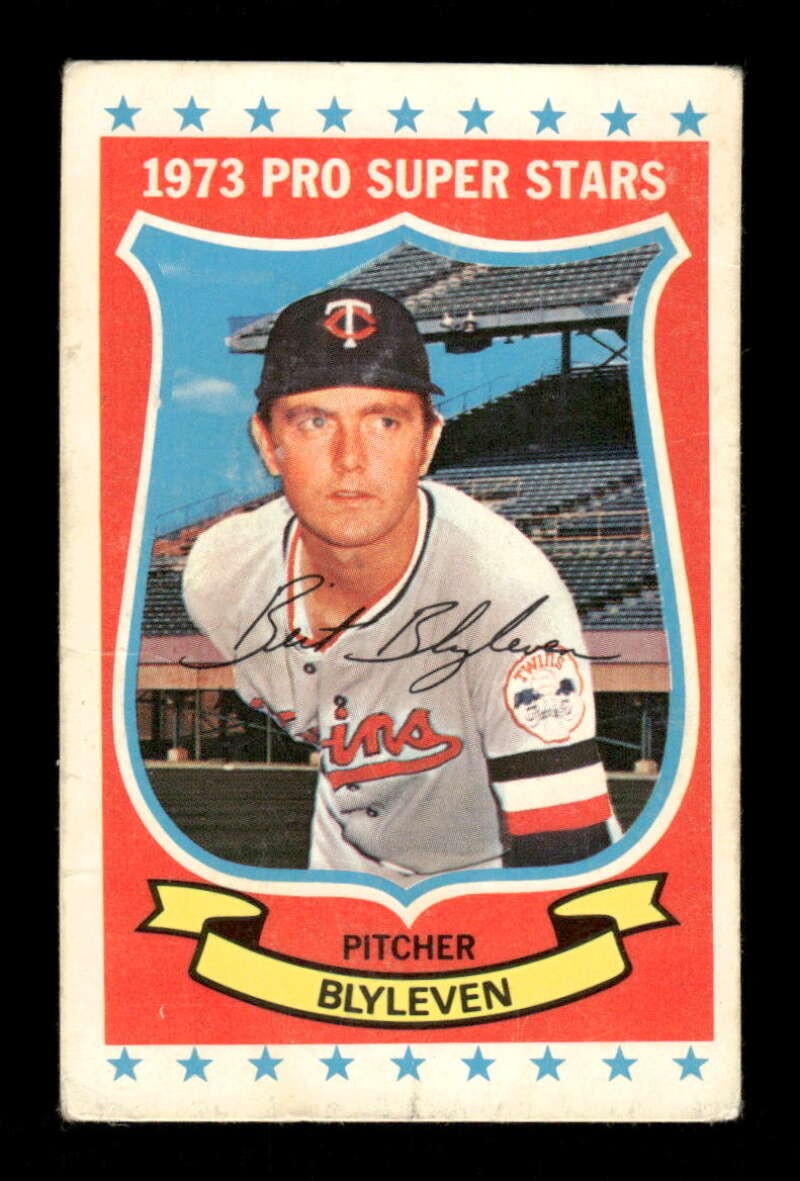 1973 Kellogg's Pro Super Stars 35 Bert Blyleven gvg BXCP35