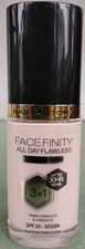 Max Factor Facefinity Foundation C10 Fair Porcelain SPF20 Exp 11/2026 1oz 30ml