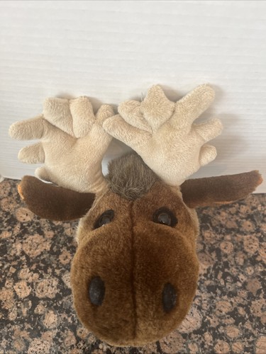 Cabeza de alce trofeo de felpa relleno montaje en pared Cabela's - Imagen 2 de 4