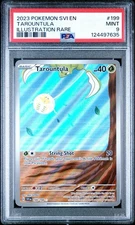 2023 POKEMON SVI EN-SCARLET & VIOLET ILLUSTRATION RARE #199 TAROUNTULA PSA 9