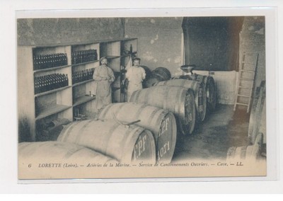 LORETTE - Stahlwerke der Marine - Arbeitereinzelungsdienst - Keller -