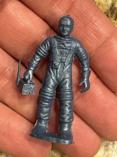 Vintage Marx Tom Corbett Planet Patrol Space Robot Figures 1950s Rare Set of 10 - Picture 9 of 12