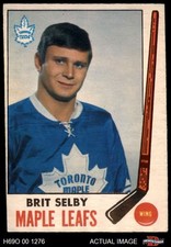 1969 O-Pee-Chee #48 Brit Selby Maple Leafs 4 - VG/EX