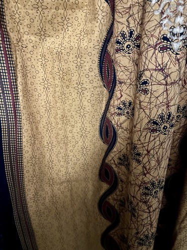 Bnwt ANOKHI indian cotton kaftan dress block print bagru hippy ethnic m L Xl Xxl - Bild 7 von 12