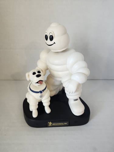 Michelin Man & Dog Bobblehead - Pre-Owned - Picture 1 of 5