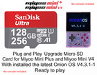 Miyoo Mini Plus & V4 Plug & Play Upgrade 128GB / 256 GB Karta Micro SD z systemem operacyjnym cebulowym