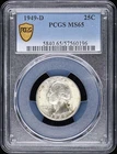 1949-D 25C Washington Quarter PCGS MS65