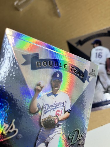 1997 Donruss Limited HIDEO NOMO/CHAN HO PARK Double Team Limited Exposure SSP - Picture 13 of 13