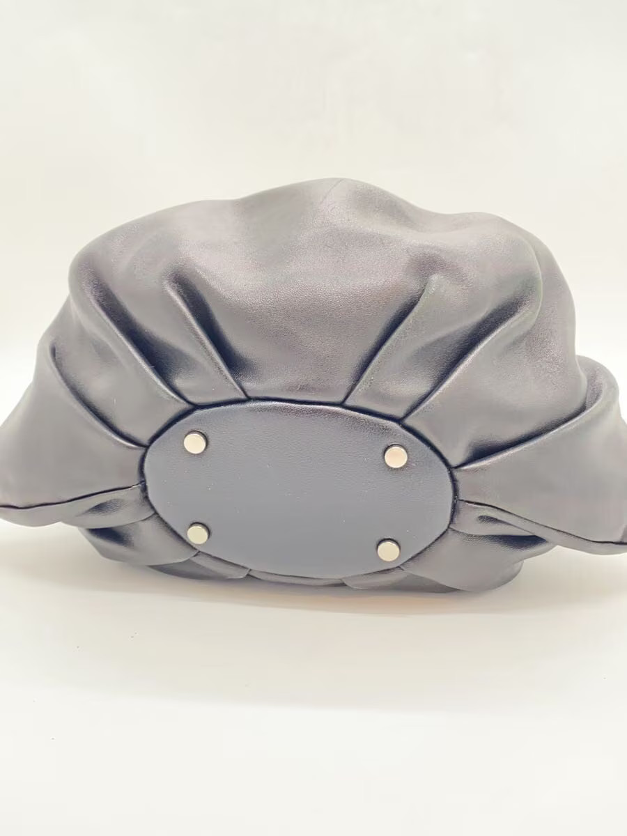 AMERI MEDI LEATHER GATHER MINI BAG Leather Black - image 4