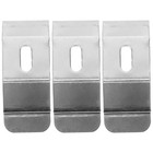  3pcs Blind Bracket Wall Mount Brackets Window Drapery Curtain Hardware for